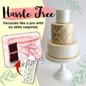 Šablone za dekoracijo torte (10 kosov) 03