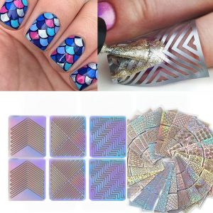 Nailart – Šablone za nohte (144 kosov) 03