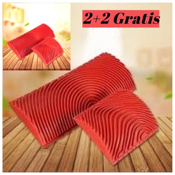 DIY wood texture – Set za barvanje vzorca lesa (2 kosa) slider