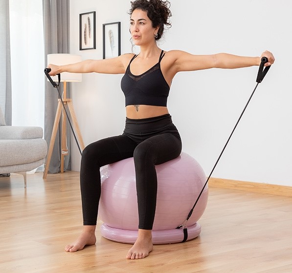 Yoga exercise ball – Žoga za vadbo joge