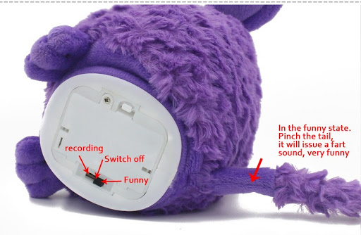 Fibi & Bobo – Interaktivna igrača, ki govori slider