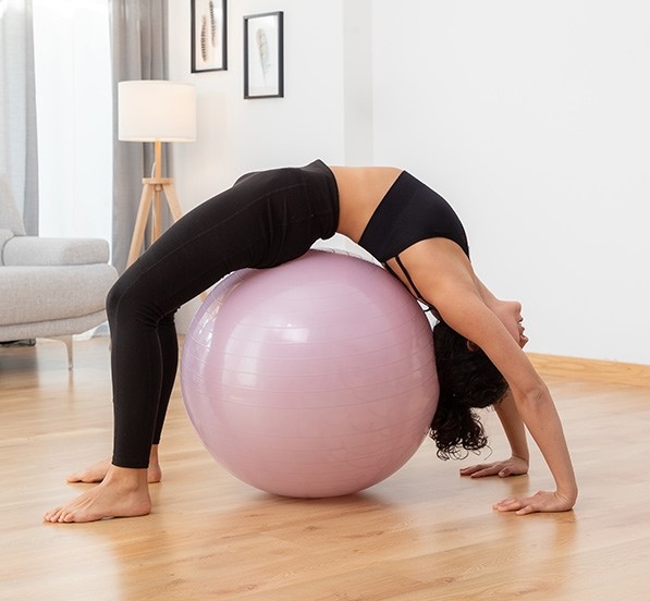 Yoga exercise ball – Žoga za vadbo joge slider
