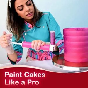 Cake decor airbrush – Ročni razpršilec za okraševanje sladic 03