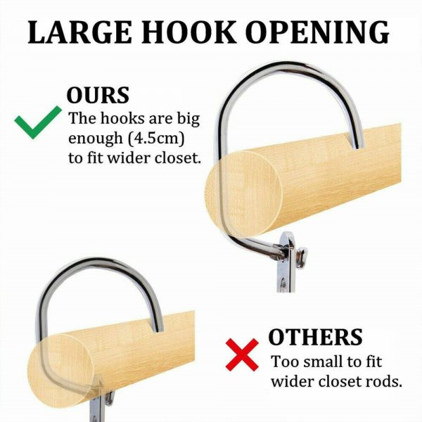 Smart Hanger – Pametni obešalnik za 18 oblek (3 kosi) slider