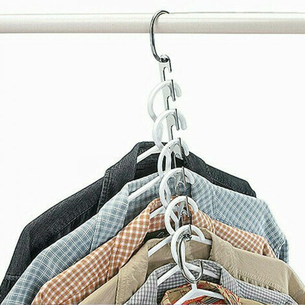 Smart Hanger – Pametni obešalnik za 18 oblek (3 kosi) slider