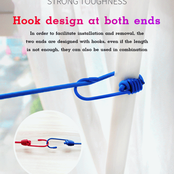 Stretchy Clothes line – Fleksibilna vrvica za sušenje perila slider